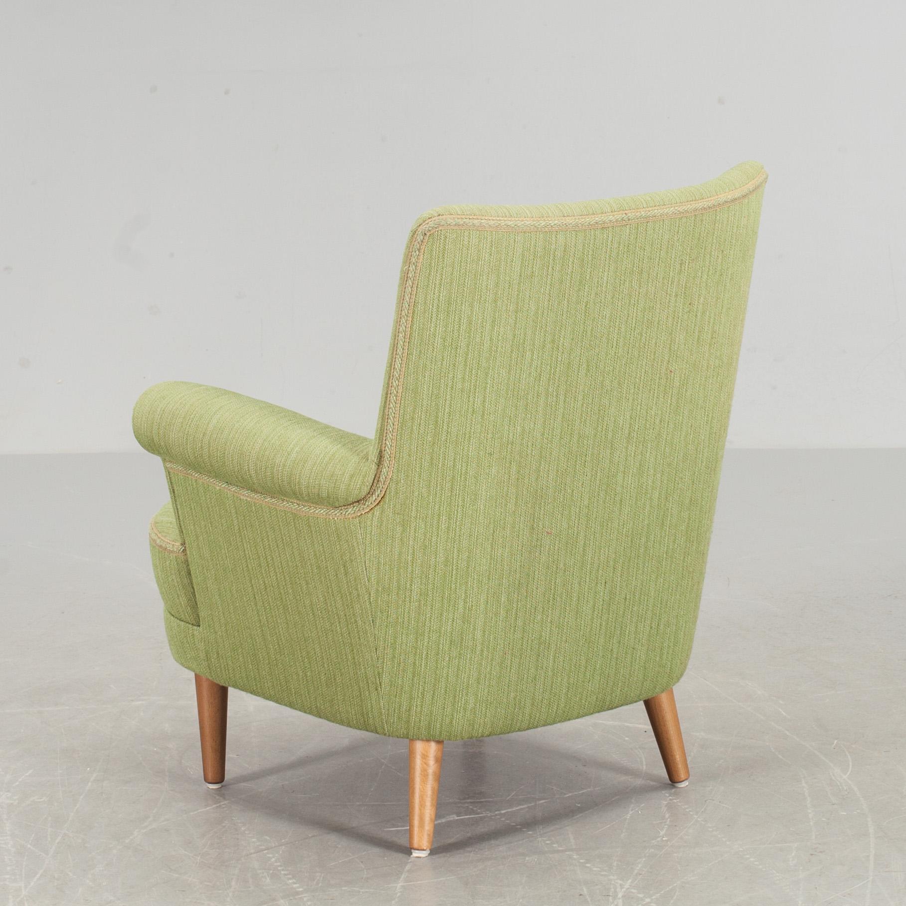 FÅTÖLJ, "Hemmakväll", Carl Malmsten, 1900-talets andra hälft.