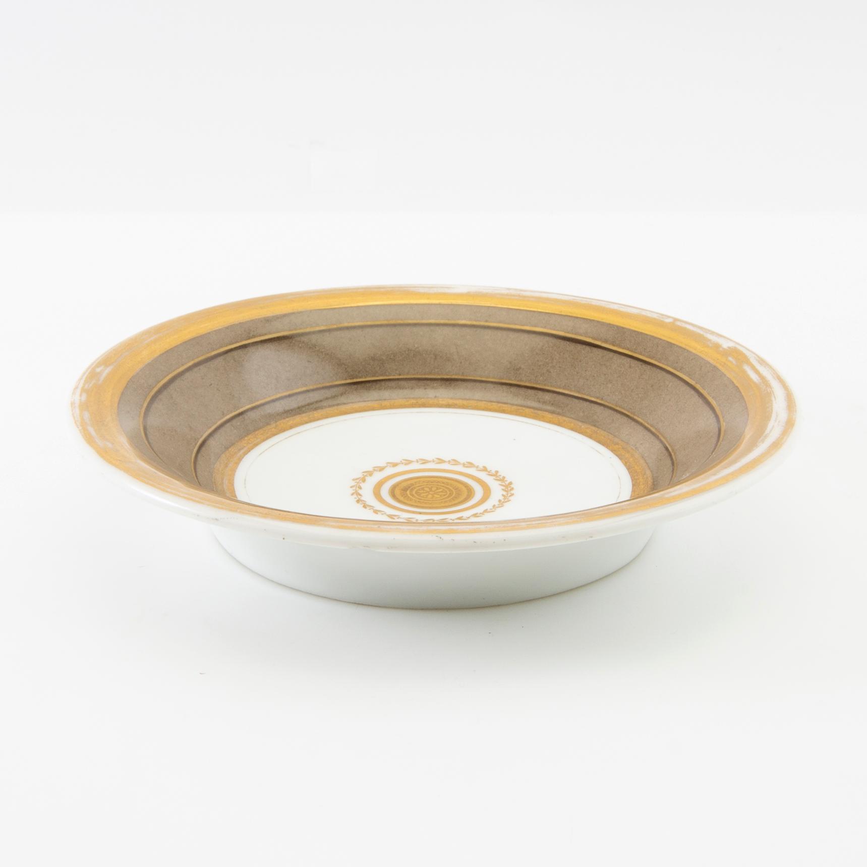 Cup with saucer Empire mid-19th century.