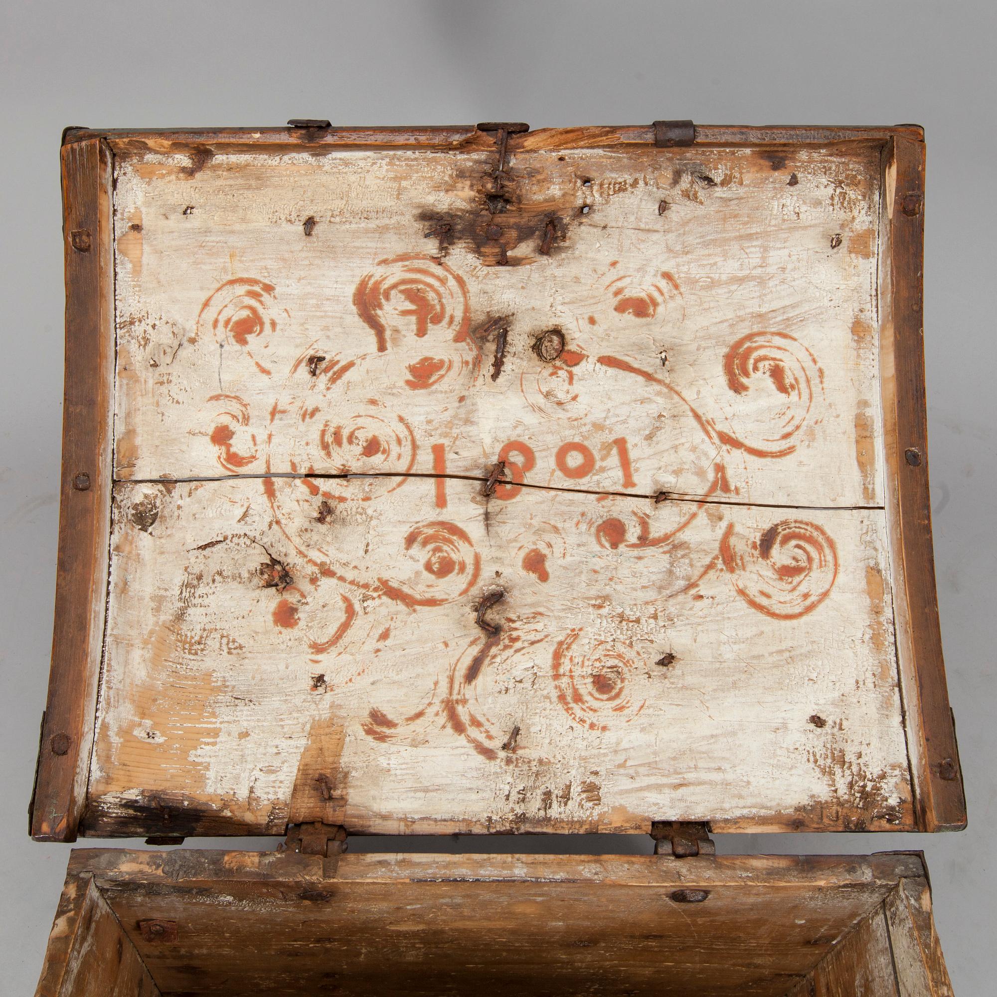 KISTA, allmoge, daterad 1801.