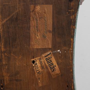 Longcase clock, folk art, 18th/19th century.