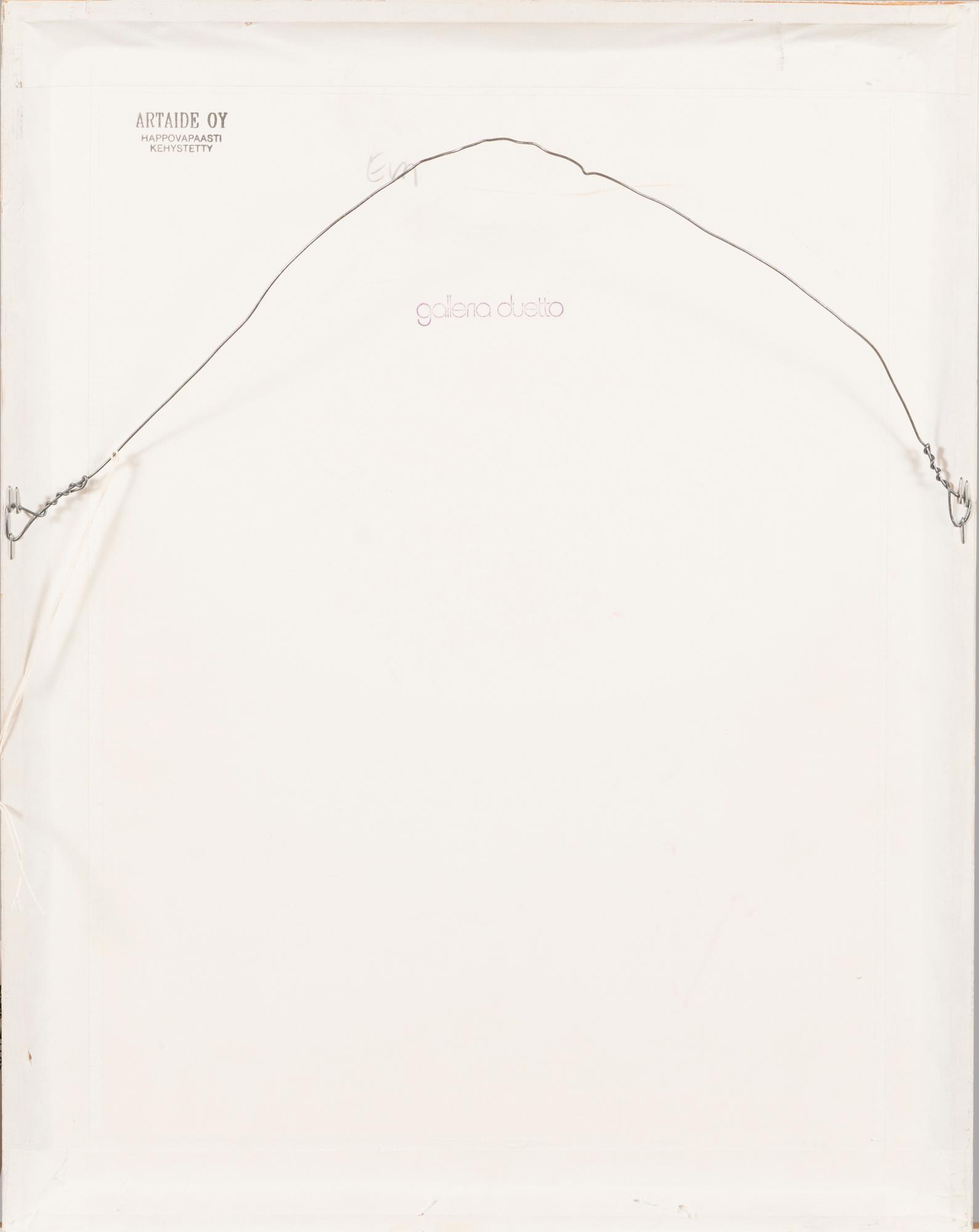 ULLA RANTANEN, etching, signed and dated -91, numbered 49/60.