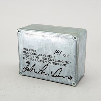 Monika Larsen Dennis, sculpture, signed, numbered.