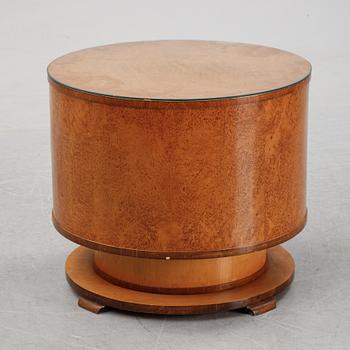 A mid 20th Century birch drinks table.