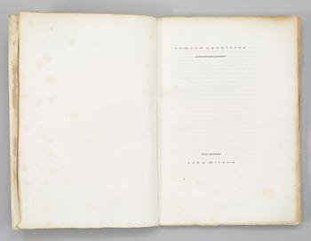 C.F. HULTENHEIM BOOK COLLECTION, CAMERA ANTIQUA.