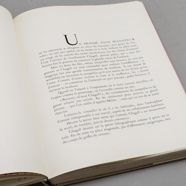 BOOKS (3), "Chagall Lithographe, II, III och IV", 1963-1974.