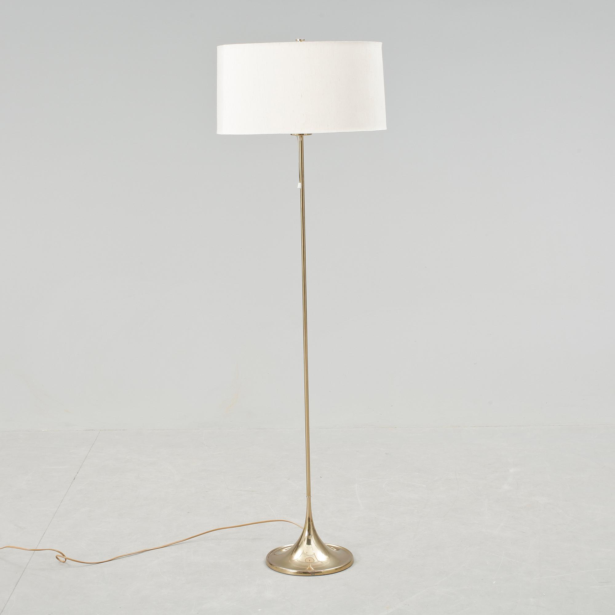 GOLVLAMPA, mässing, Bergbom, G-024.