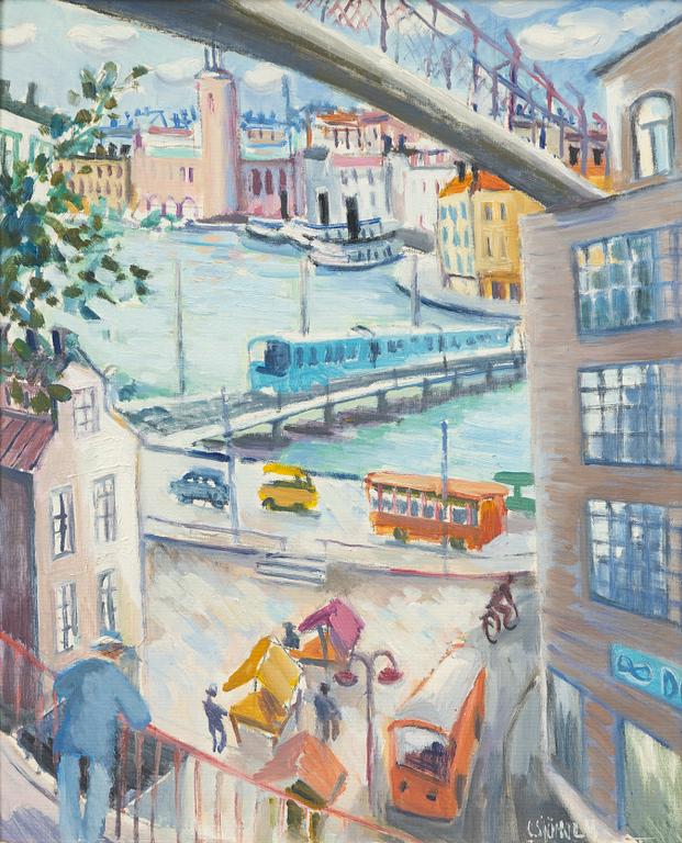 Charles Sjöholm, Slussen.
