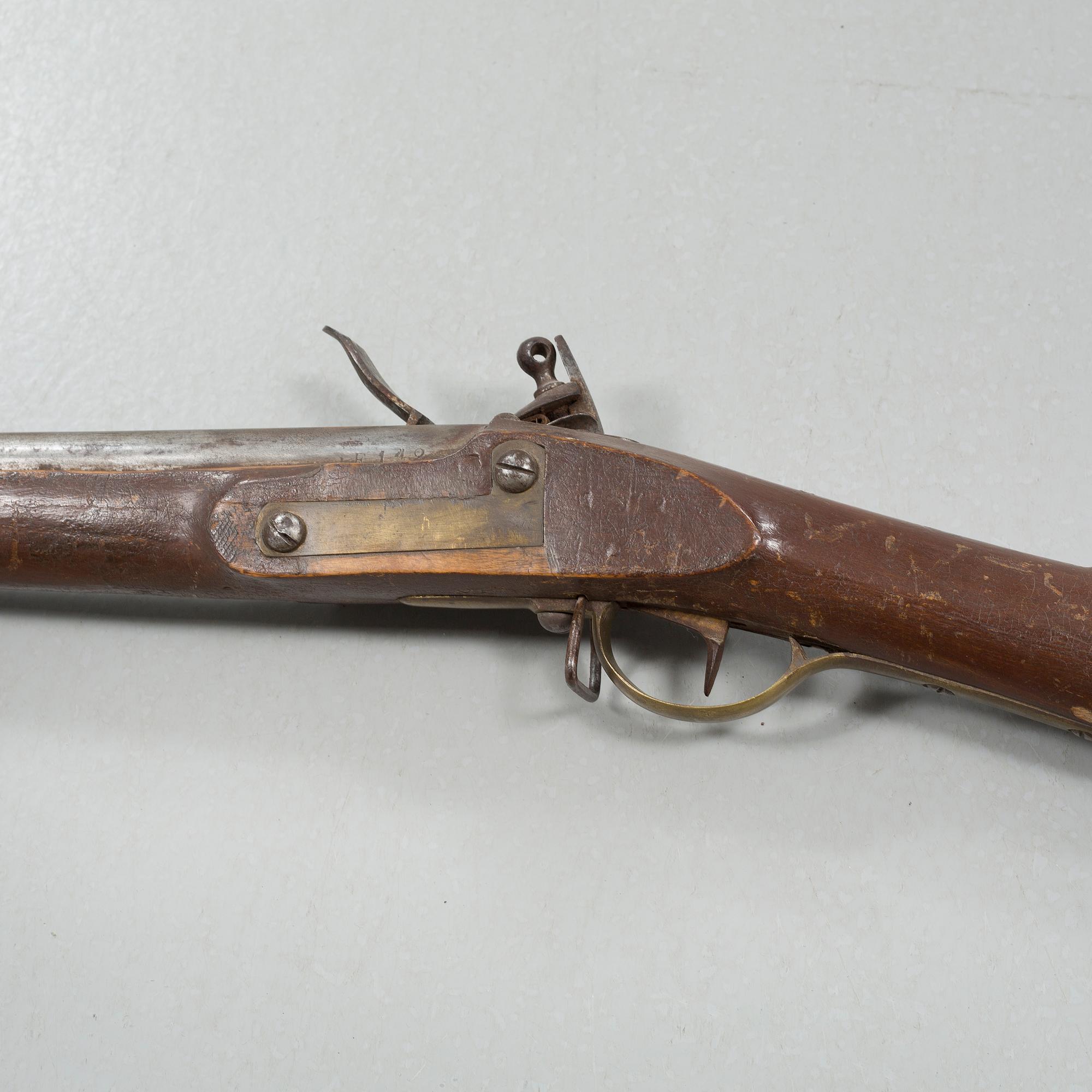 A flintlock rifle, m/1815.