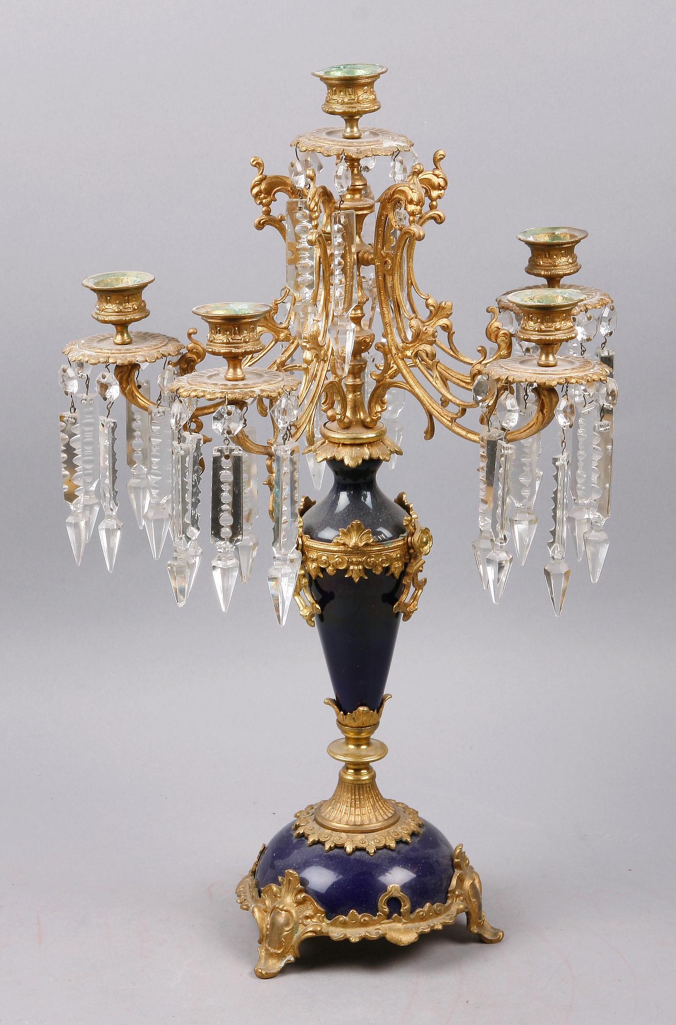 KANDELABER. Nyrenässans, 1800-talets andra hälft.