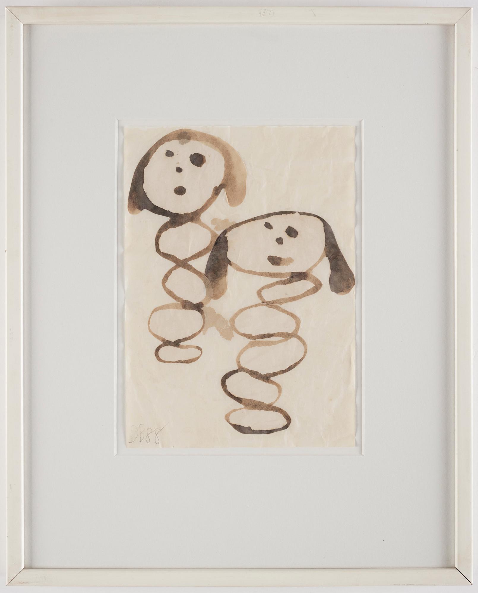 Donald Baechler, Untitled.