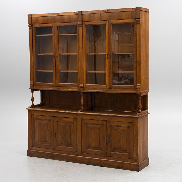 A display cabinet, circa 1900.