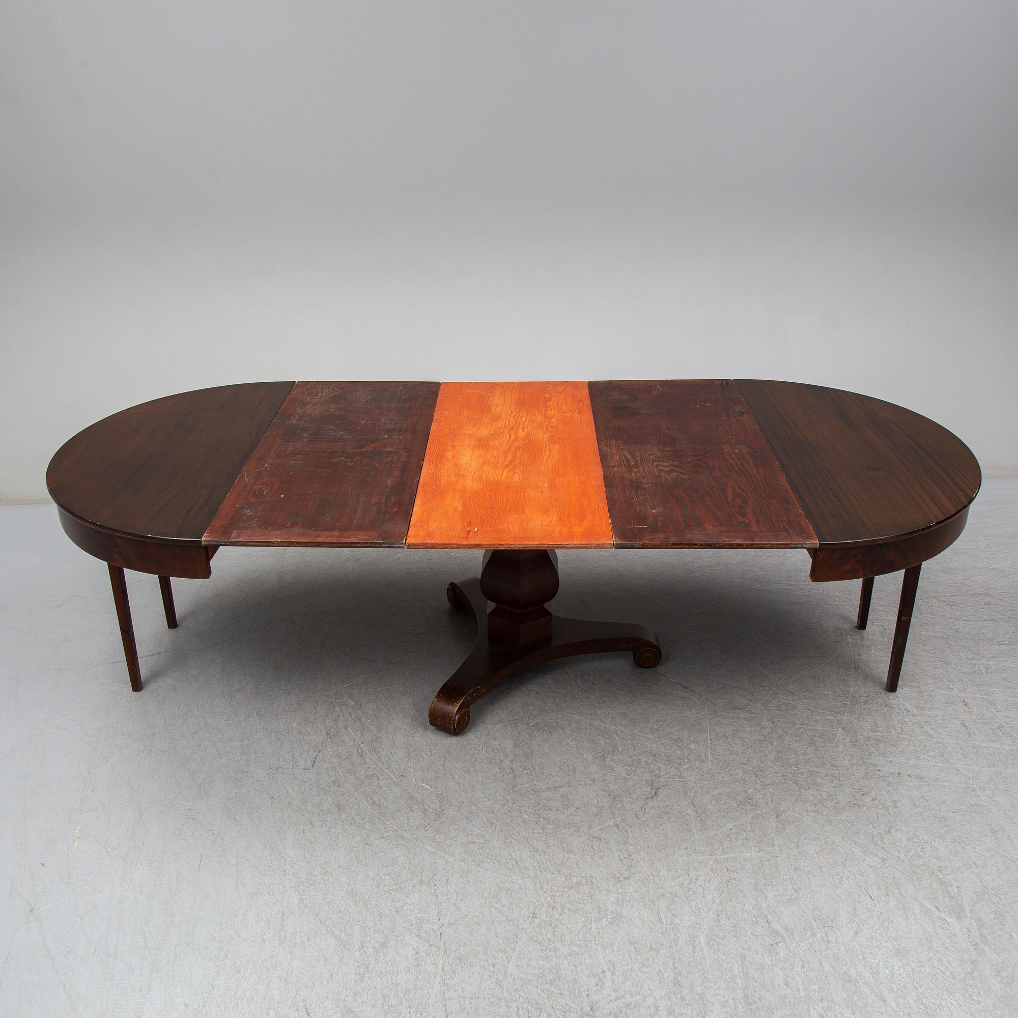 MATBORD, 1800-talets mitt.