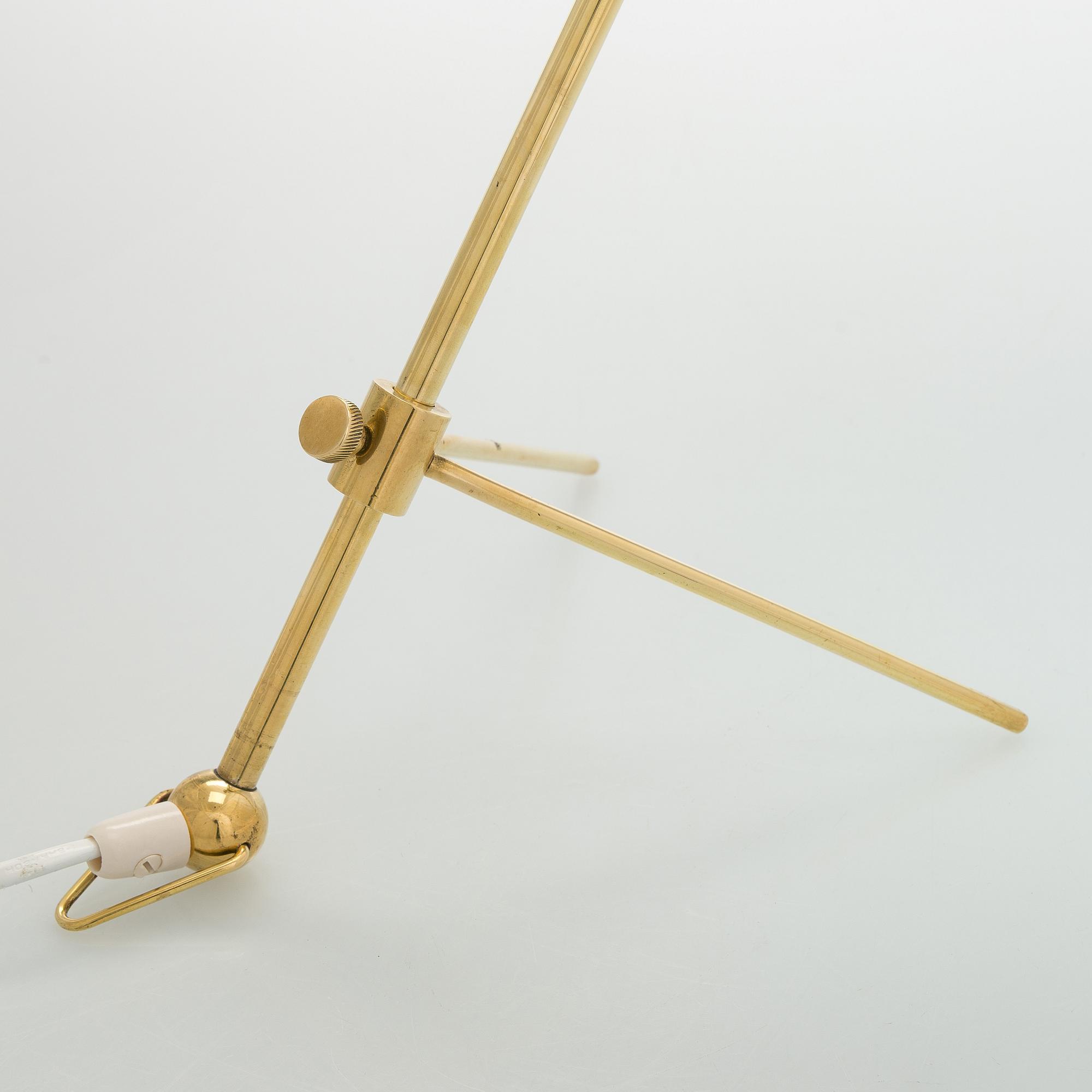 A mid-20th century table lamp model EV73, Itsu, Finland.