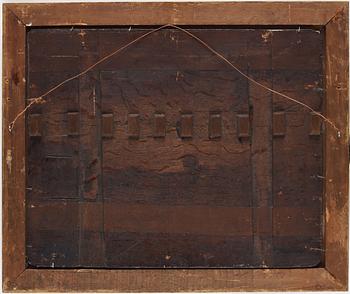 Braunschweiger Monogrammist Hans krets, Bordellscen (”Bordellszene mit Prügelei zwischen zwei Dirnen mit Blasebalg”).