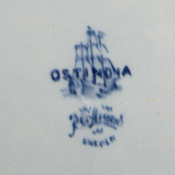 Servis "Ostindia" 88 dlr Rörstrand flintgods, varierande ålder.