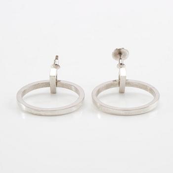 Wiwen Nilsson, earrings a pair of silver, Lund 1960.