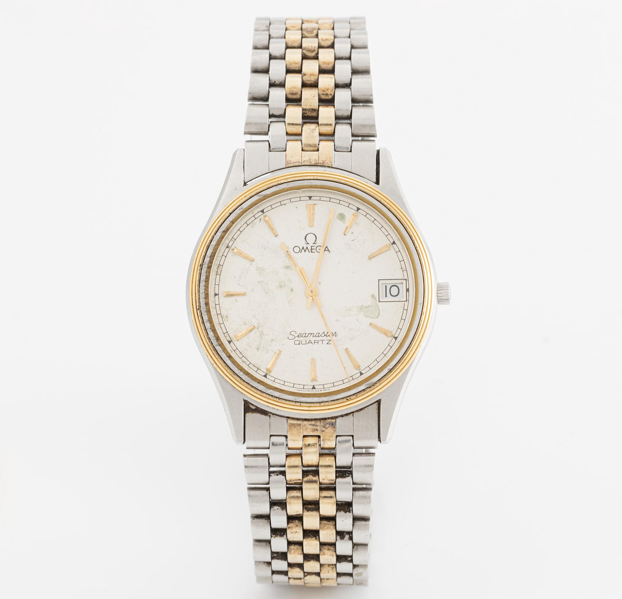 Omega, Seamaster, wristwatch, 34 mm.