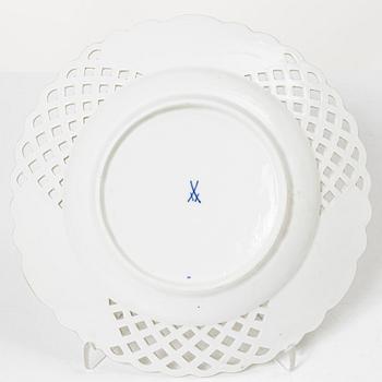 Meissen, servisdelar, 5 delar, tidigt 1900-tal.