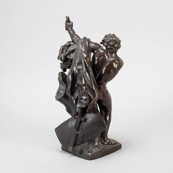 UNKNOWN ARTIST, 19th Century, sculpture, bronze.