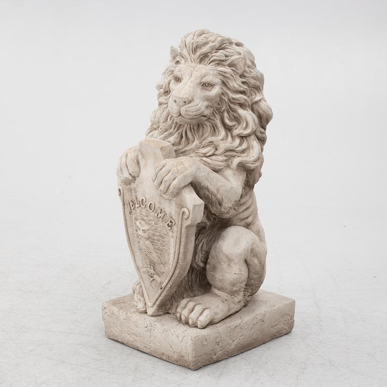 A stone composite sculpture, 20th Century.