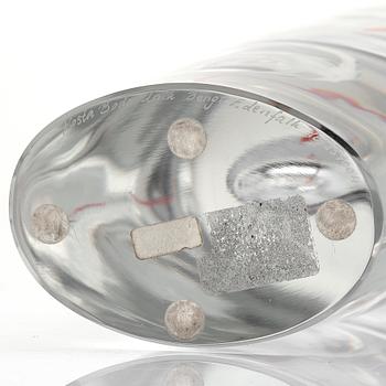 Bengt Edenfalk, a unique glass sculpture, Kosta Boda, Sweden.