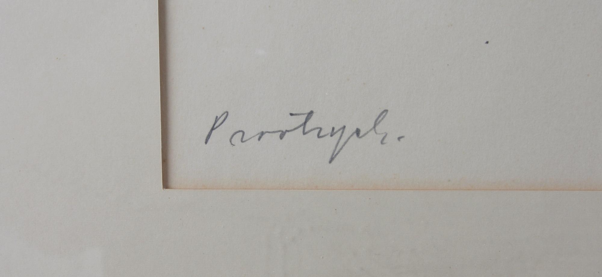 BILLGREN, OLA, färglitografi, sign o dat -62, provtryck.