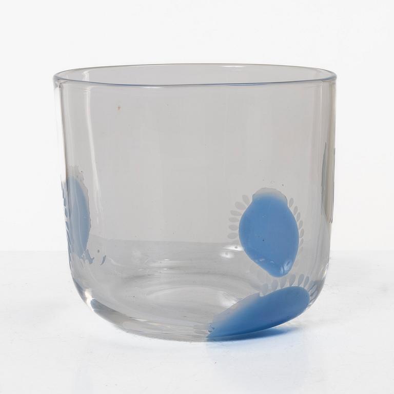 Ingeborg Lundin, a glass bowl, Orrefors, Sweden.