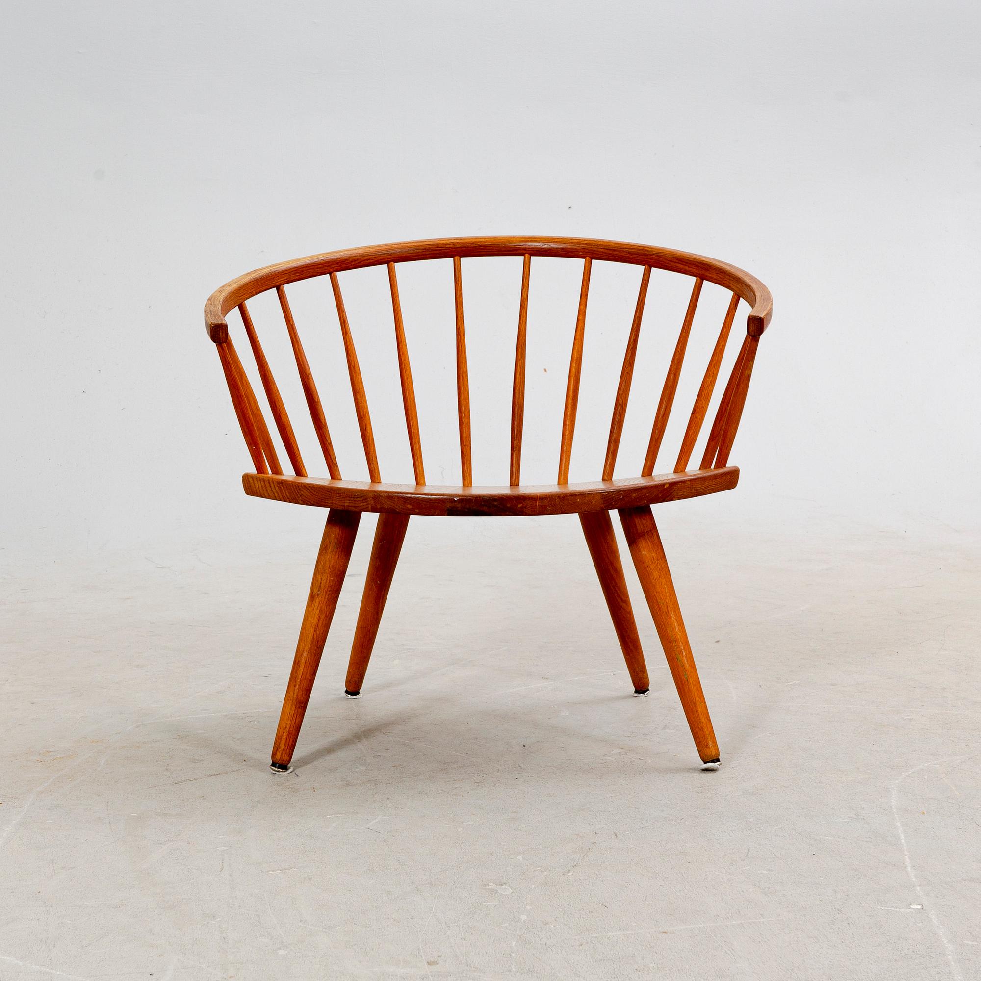 Yngve Ekström, karmstol, "Arka", modellen formgiven 1955.