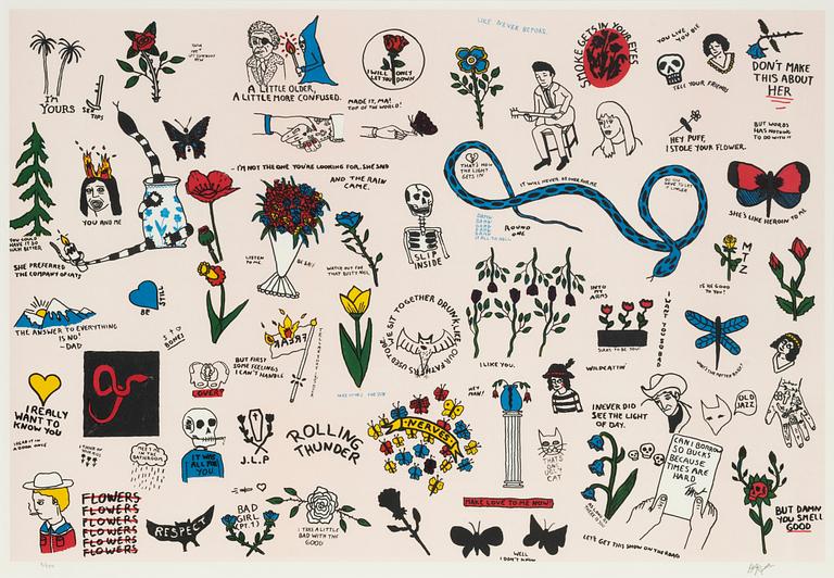 Harry Anderson, lithograph in colours, signed 2/250.