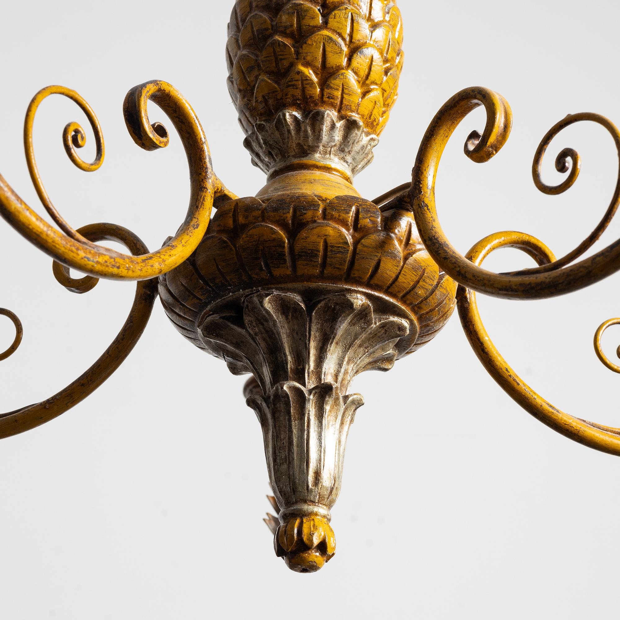 Taklampa, Italien, 1900-talets andra hälft.