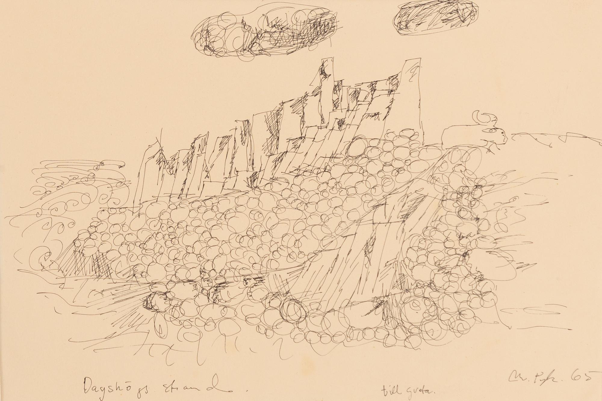 Madeleine Pyk, "Dagshögs strand" (Dagsshög quarry).