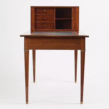 A late Gustavian style writing table, 19th century.