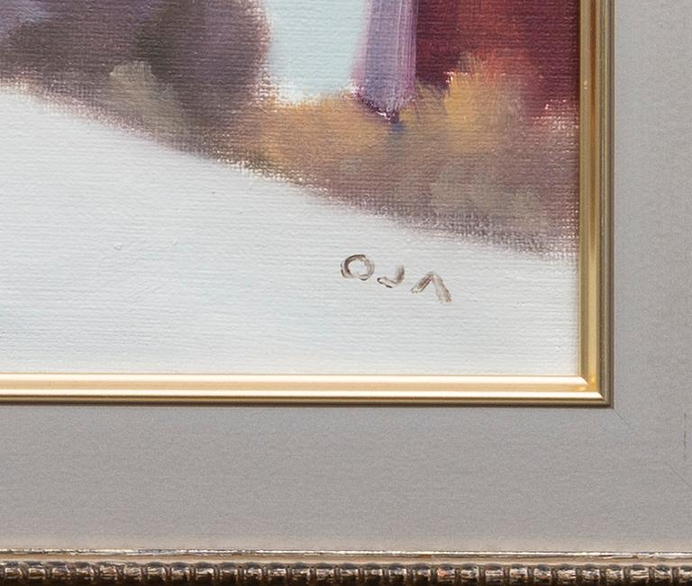 ONNI OJA, olja på duk, signerad.