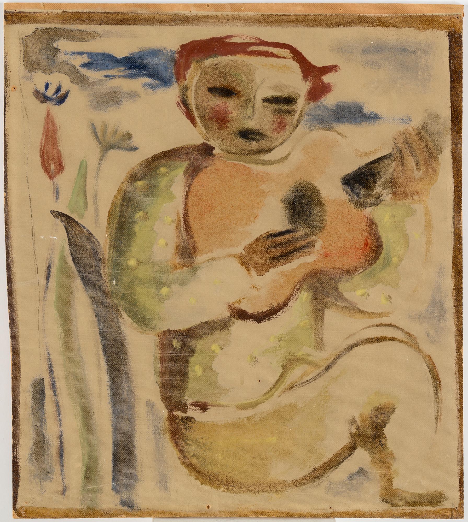 STIG LINDBERG, oil on panel, painted during the winter of 1940-41.