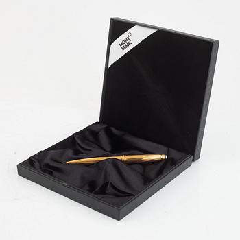 Mont Blanc Meisterstück Solitaire Mechanical Pencil, gilt sterling silver.