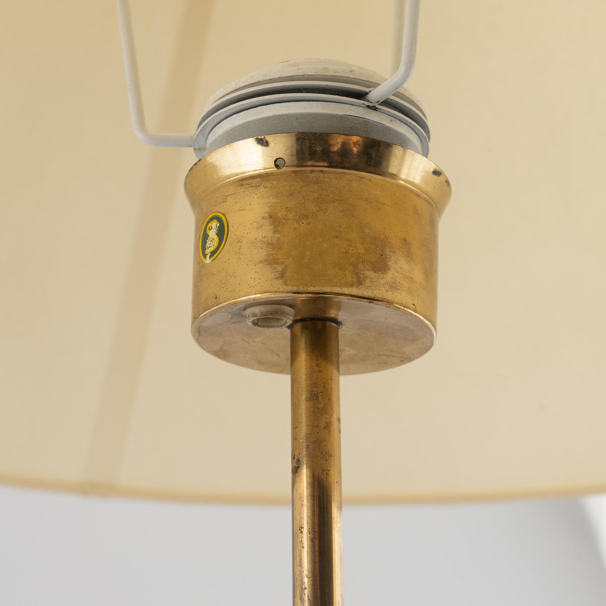 Yngvar Sandström & Alf SVensson, bordslampa, modell B-024, Bergbom, 1900-talets andra hälft.