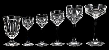 GLASSERVIS, 63 delar. Början av 1900-talet.