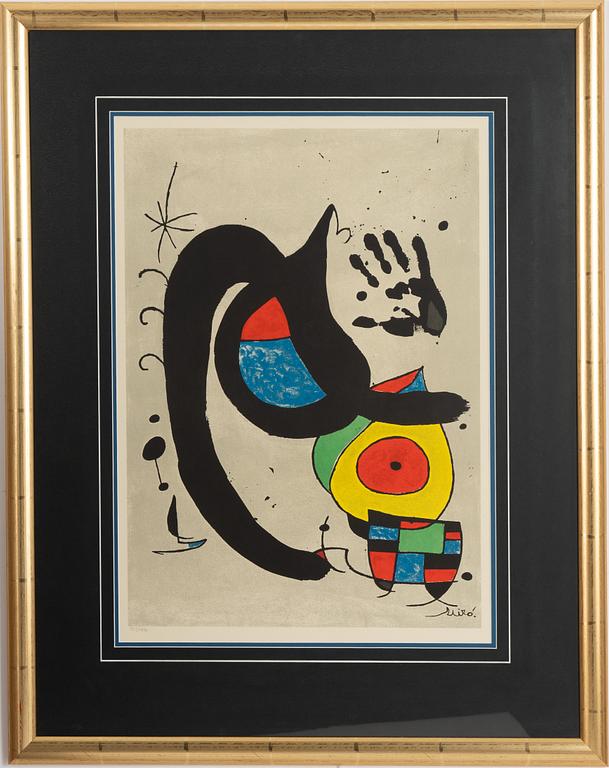 Joan Miró, after, Composition.