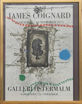 James Coignard · JAMES COIGNARD, affisch, signerad