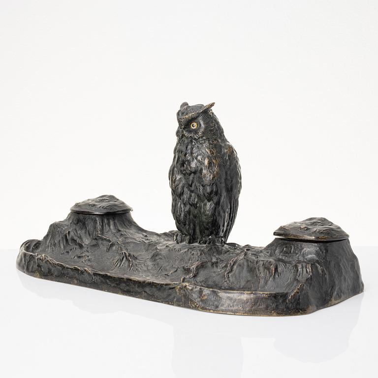 Skrivställ, omkring 1900.