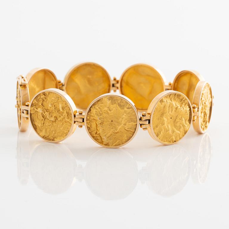 Bracelet, gold.