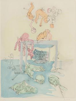 Djuric Miodrag Dado, Dado/Mirodrag Djuric, Surrealist compositions, 3 pcs.