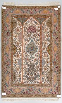 Matto, semiantiikkinen Isfahan, Keski-Persia, n. 240 x 156 cm.
