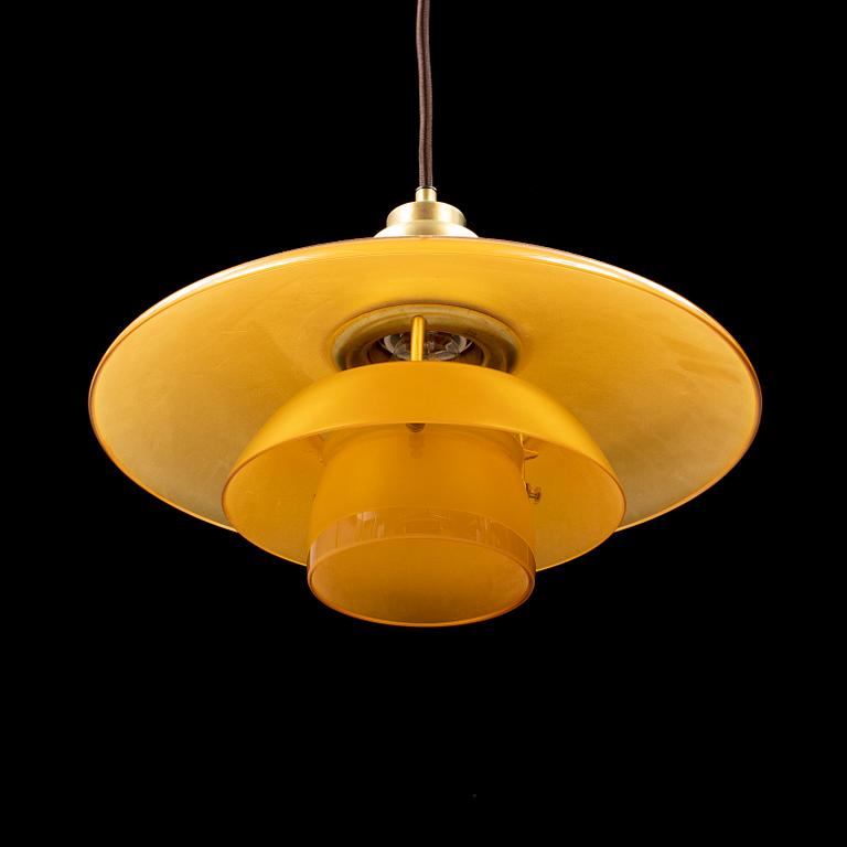 POUL HENNINGSEN, a limited edition 'PH 3 1/2 - 3' copper pendant, for Louis Poulsen, 21st century.