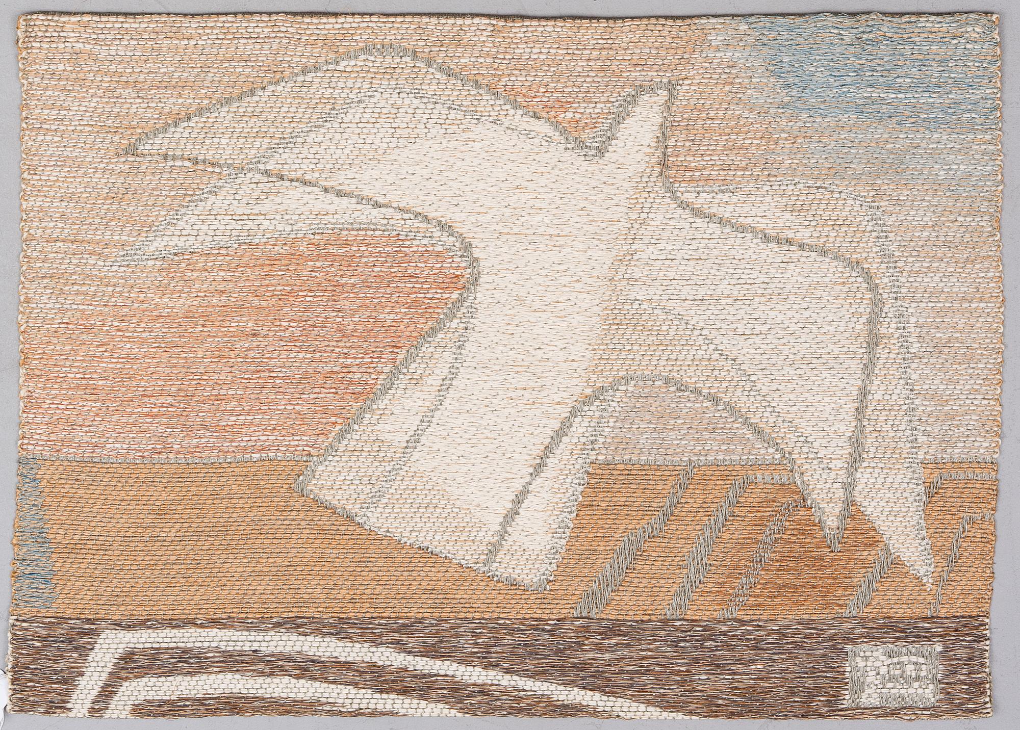 DORA JUNG, KUDOS. Lokki. Sign. 1970-luku.