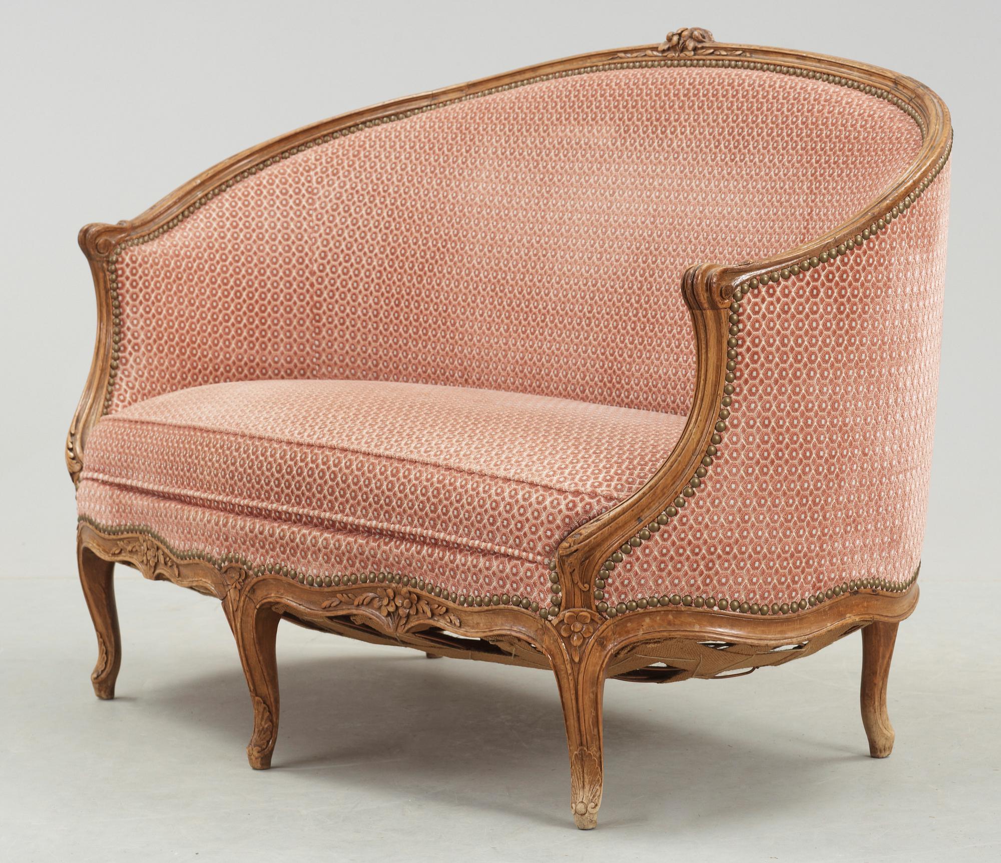 SOFFA, Louis XV, 1700-tal.