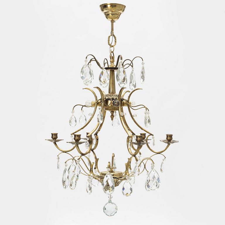 A chandelier, 20th century.