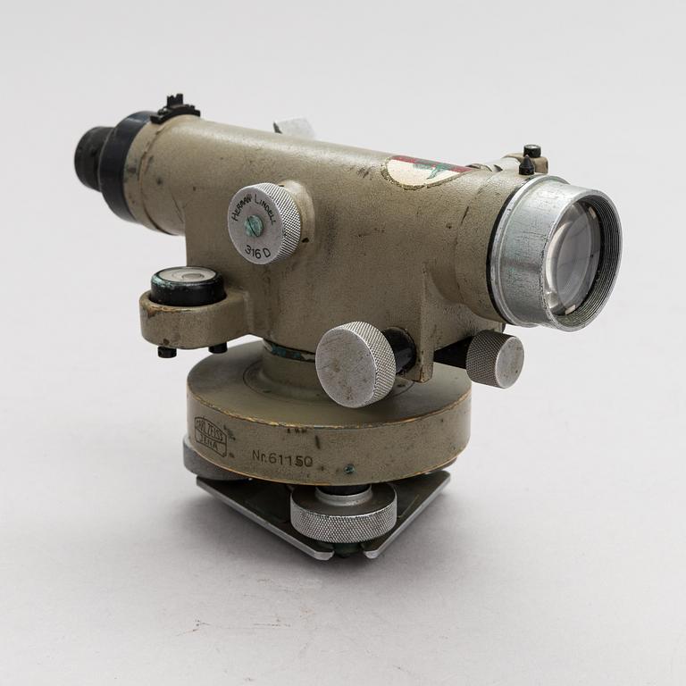 Carl Zeiss, Surveyor's level. Mid 20th century.
