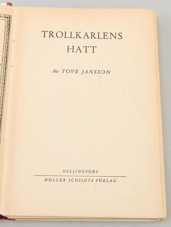 TOVE JANSSON, 2 books, first editions, 1945 and 1948.