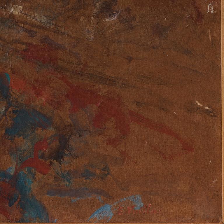 Edouard Vuillard, "Madame Arthur Fontaine au tapis de Smyrne".